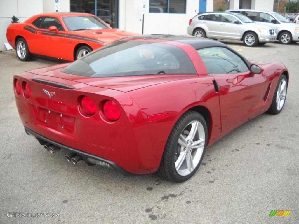 Crystal Red Metallic 2010 Chevrolet Corvette Coupe Exterior Photo #39281583
