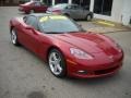 Crystal Red Metallic 2010 Chevrolet Corvette Coupe Exterior