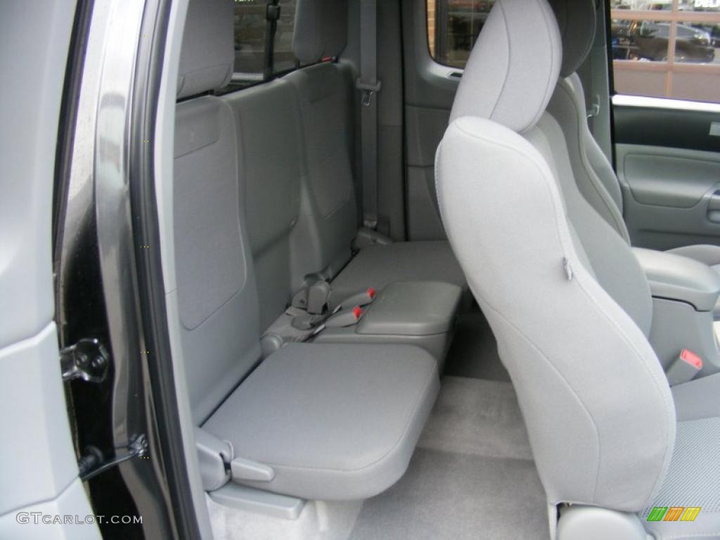 Graphite Interior 2010 Toyota Tacoma V6 SR5 Access Cab 4x4 Photo #39281855
