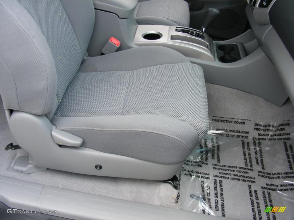 Graphite Interior 2010 Toyota Tacoma V6 SR5 Access Cab 4x4 Photo #39281887