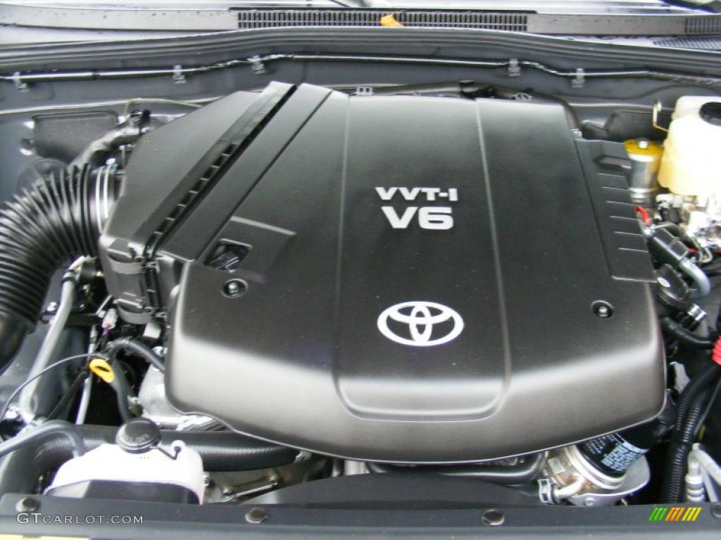 2010 Toyota Tacoma V6 SR5 Access Cab 4x4 Engine Photos