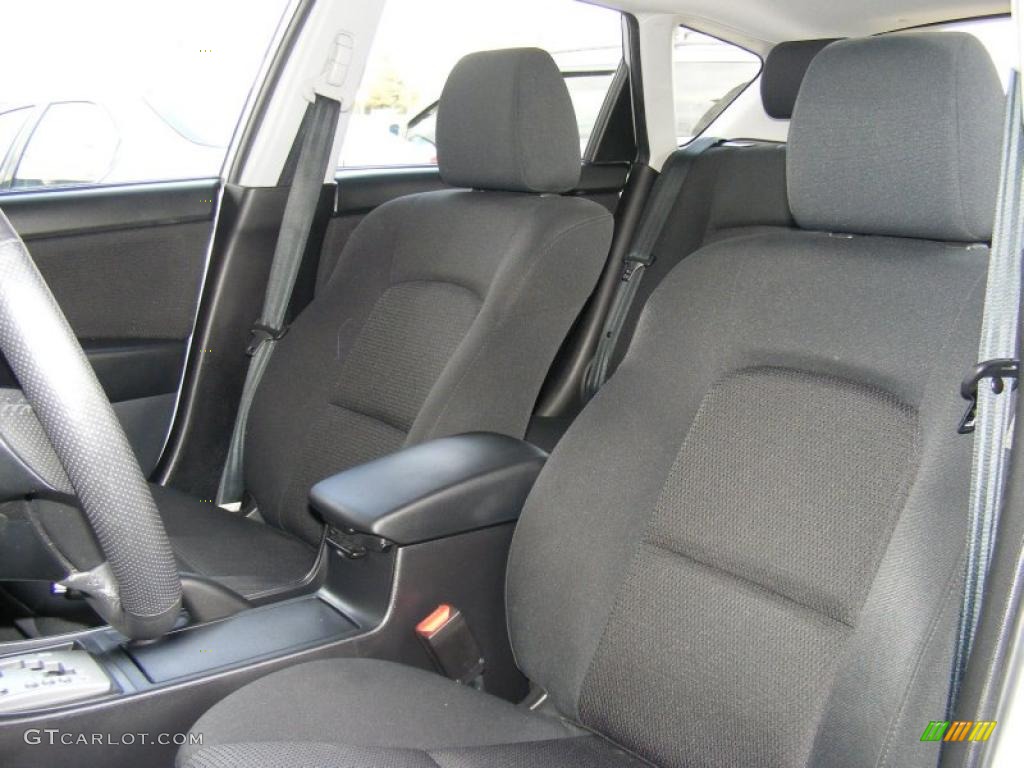 Black Interior 2009 Mazda MAZDA3 s Sport Hatchback Photo #39282367