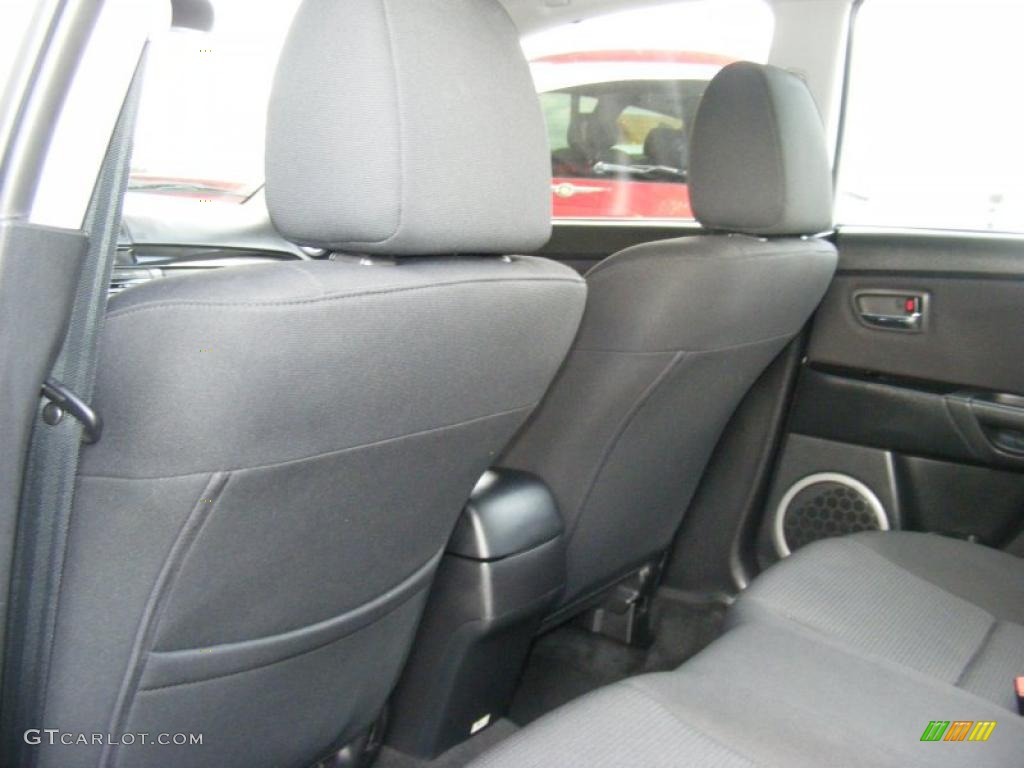 Black Interior 2009 Mazda MAZDA3 s Sport Hatchback Photo #39282383