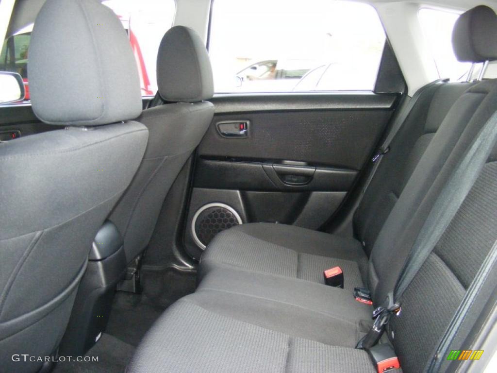 Black Interior 2009 Mazda MAZDA3 s Sport Hatchback Photo #39282400