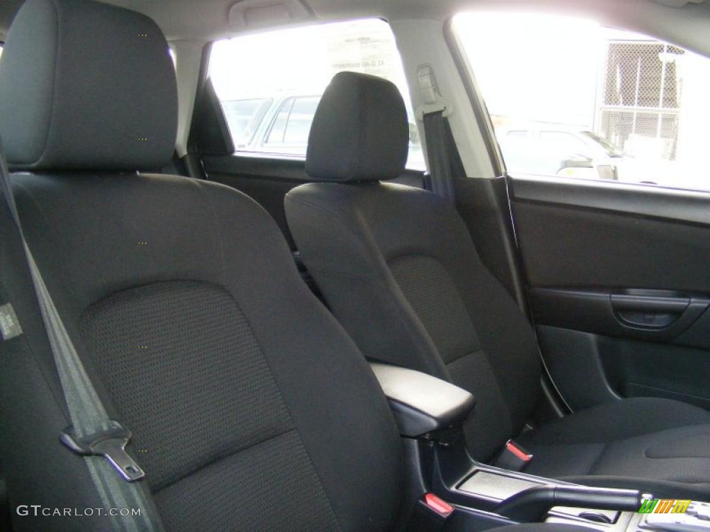 Black Interior 2009 Mazda MAZDA3 s Sport Hatchback Photo #39282503