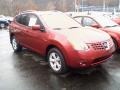 2008 Venom Red Pearl Nissan Rogue S AWD  photo #2