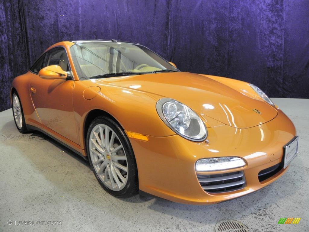 2009 911 Targa 4S - Nordic Gold Metallic / Sand Beige photo #1