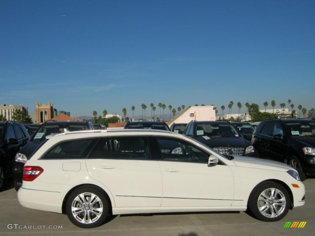 Arctic White 2011 Mercedes-Benz E 350 4Matic Wagon Exterior Photo #39283975