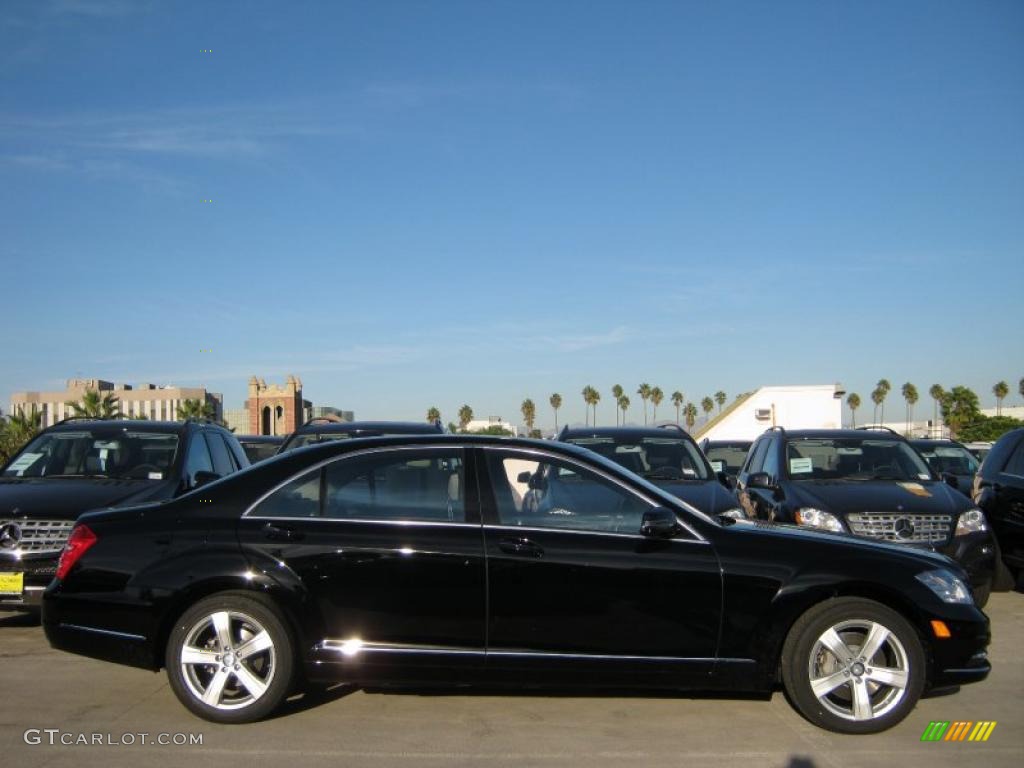 Black 2011 Mercedes-Benz S 550 Sedan Exterior Photo #39284063