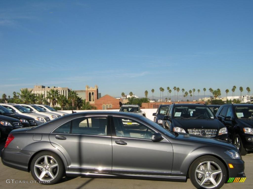 Flint Grey Metallic 2011 Mercedes-Benz S 550 Sedan Exterior Photo #39284151