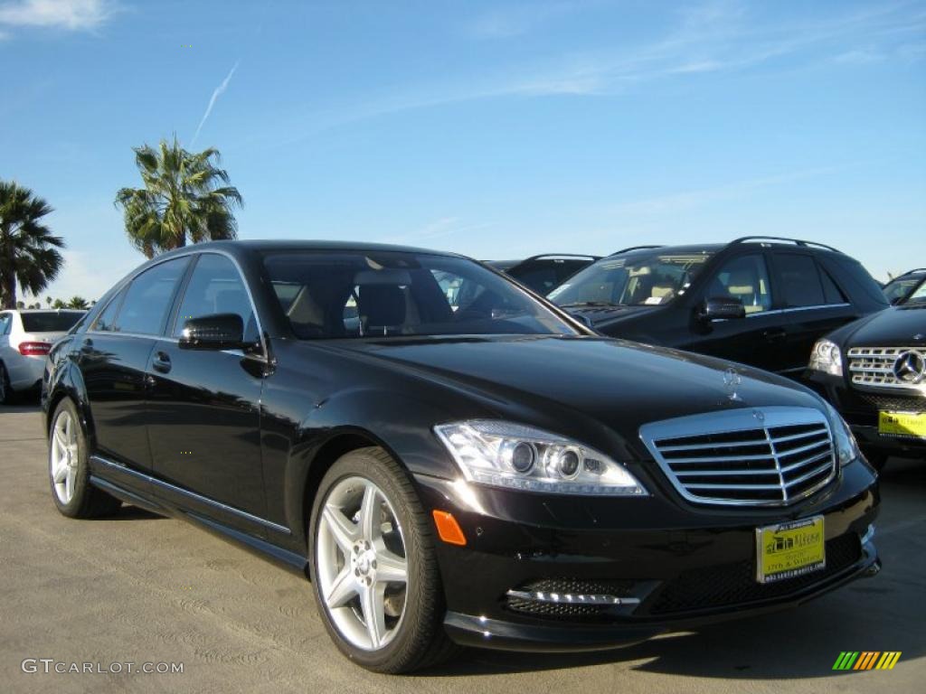 Black 2011 Mercedes-Benz S 550 Sedan Exterior Photo #39284227