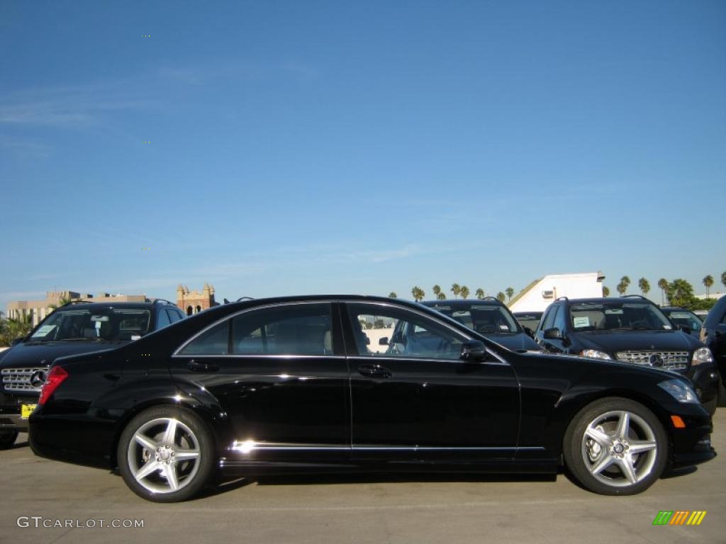 Black 2011 Mercedes-Benz S 550 Sedan Exterior Photo #39284239