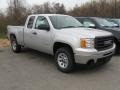 2011 Pure Silver Metallic GMC Sierra 1500 Extended Cab 4x4  photo #3