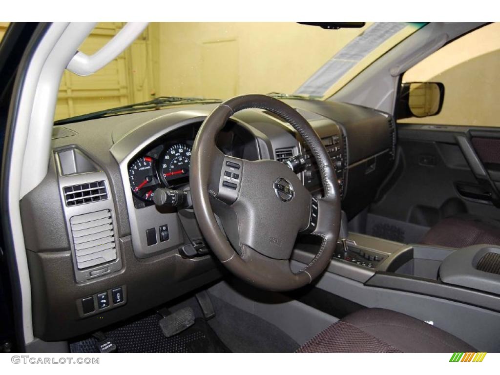 Graphite/Titanium Interior 2007 Nissan Armada SE Photo #39285751