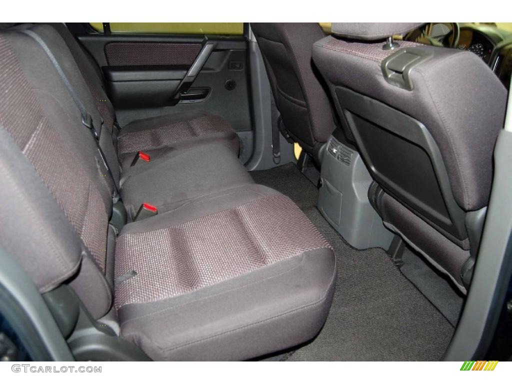 Graphite/Titanium Interior 2007 Nissan Armada SE Photo #39285859