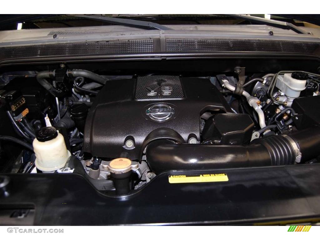 2007 Nissan Armada SE Engine Photos