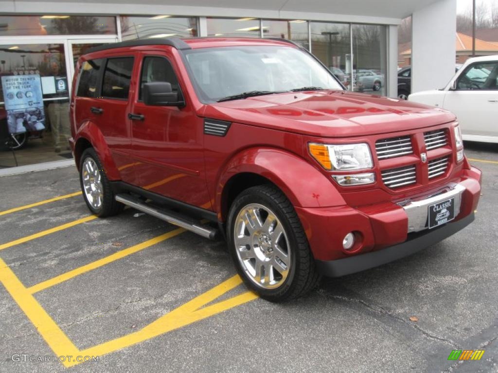 Inferno Red Crystal Pearl 2011 Dodge Nitro Heat 4x4 Exterior Photo #39286201