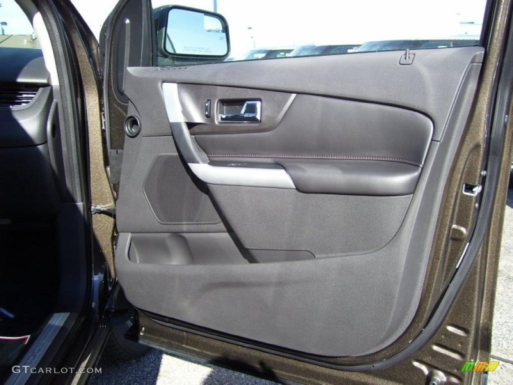 2011 Ford Edge Limited AWD Charcoal Black Door Panel Photo #39286435