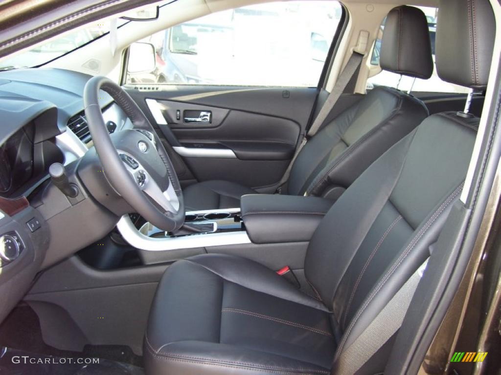 Charcoal Black Interior 2011 Ford Edge Limited AWD Photo #39286487