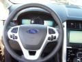 Charcoal Black 2011 Ford Edge Limited AWD Steering Wheel