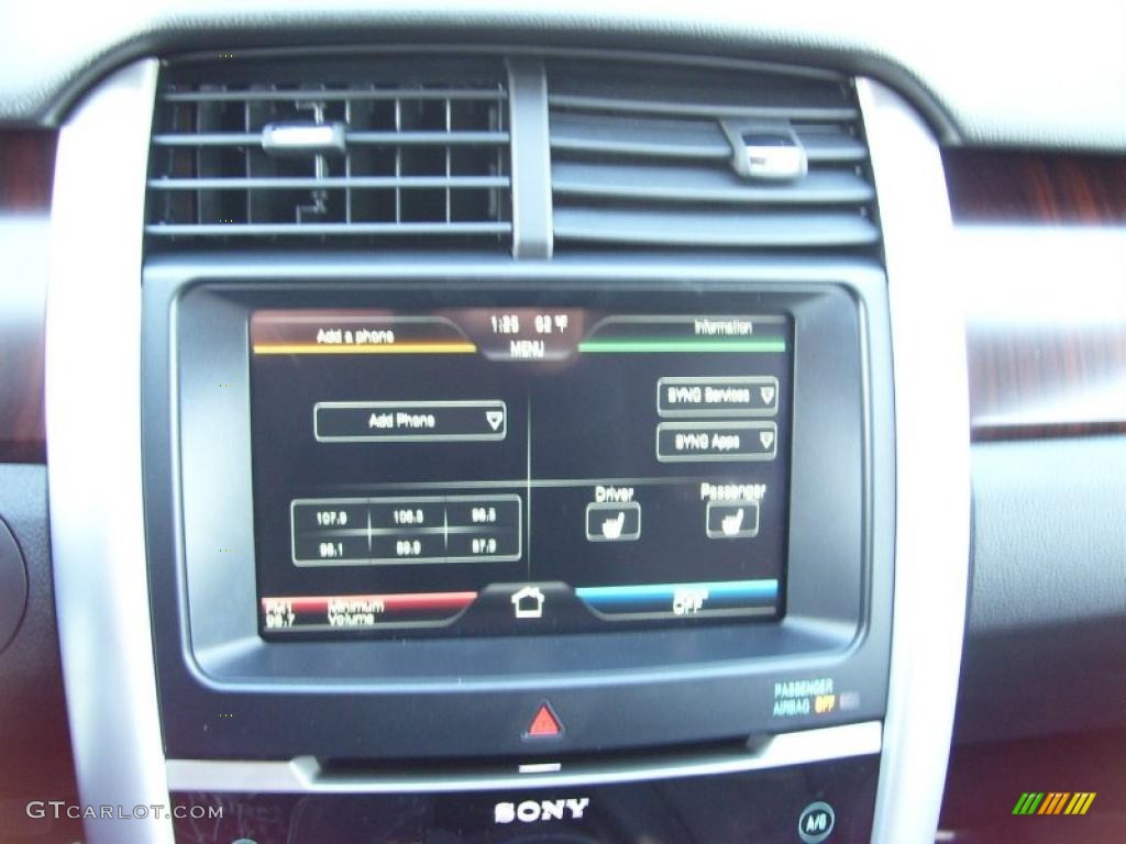 2011 Ford Edge Limited AWD Controls Photo #39286619