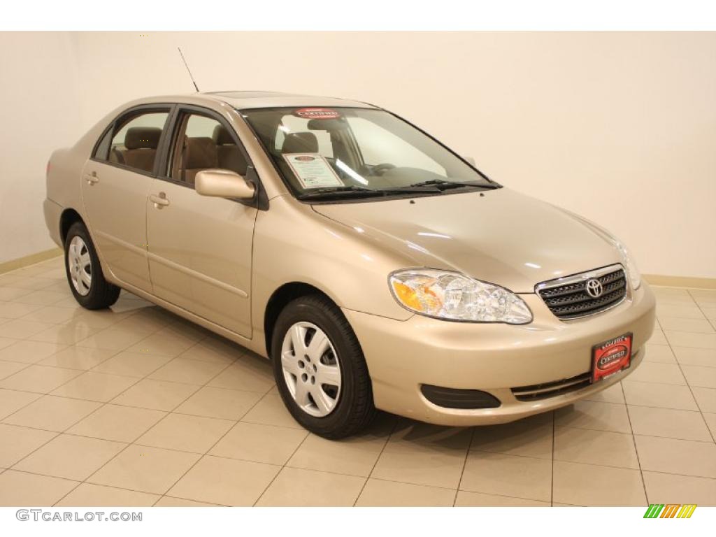 2006 Corolla LE - Desert Sand Mica / Beige photo #1