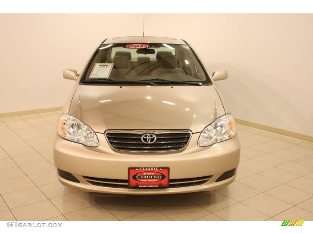 2006 Corolla LE - Desert Sand Mica / Beige photo #2
