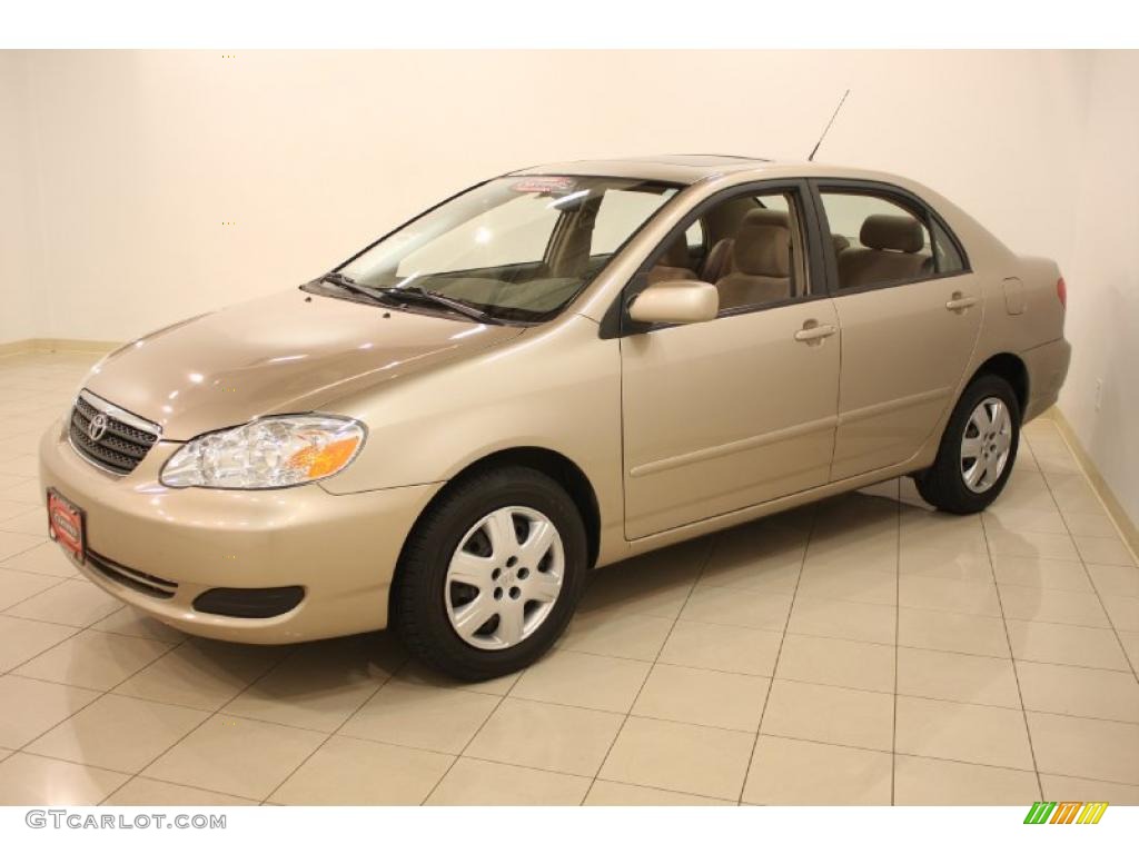 2006 Corolla LE - Desert Sand Mica / Beige photo #3