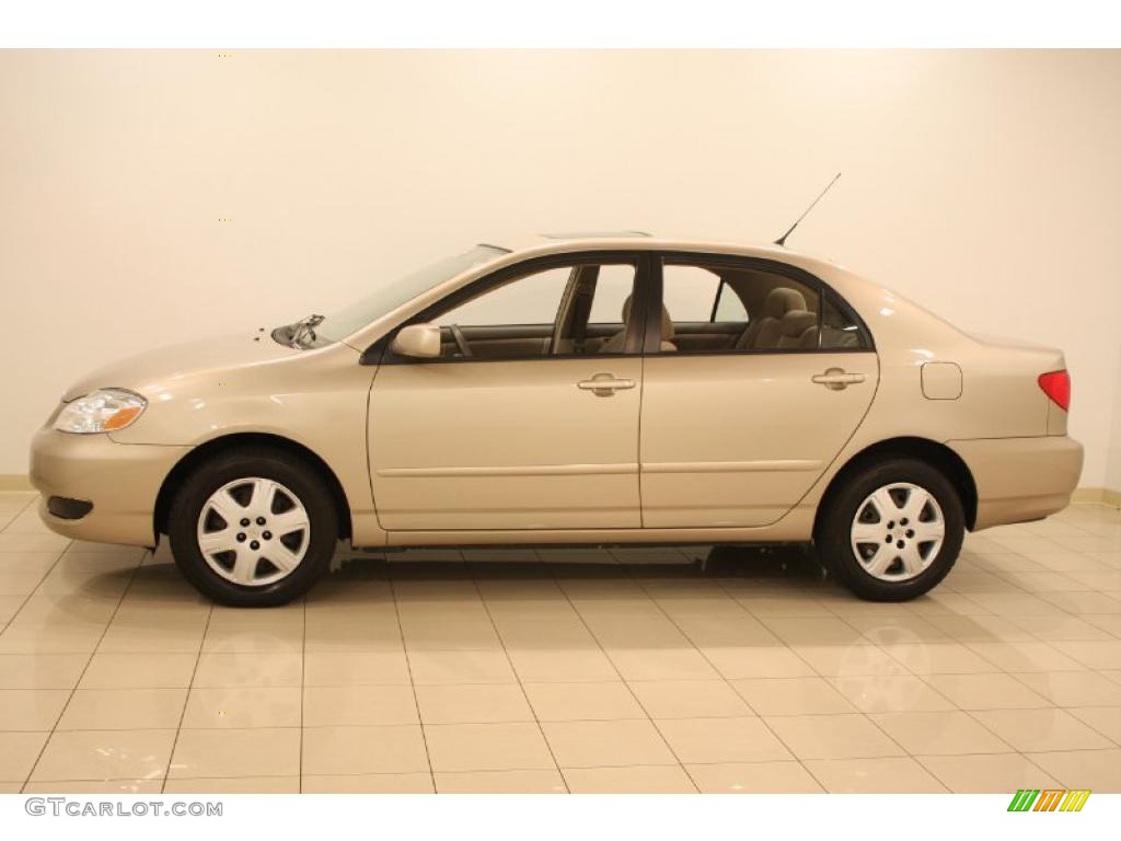 2006 Corolla LE - Desert Sand Mica / Beige photo #4