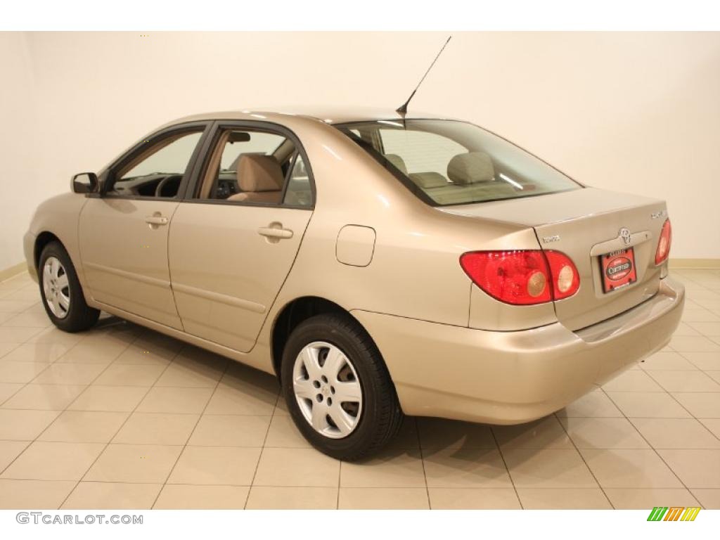 2006 Corolla LE - Desert Sand Mica / Beige photo #5