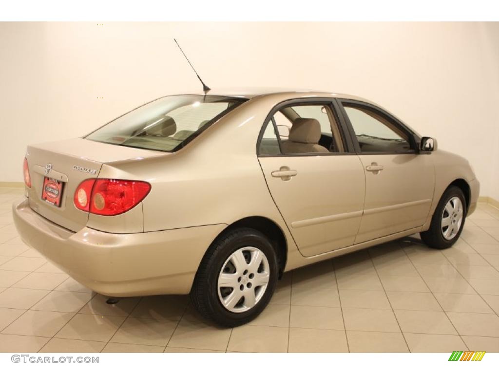 2006 Corolla LE - Desert Sand Mica / Beige photo #7