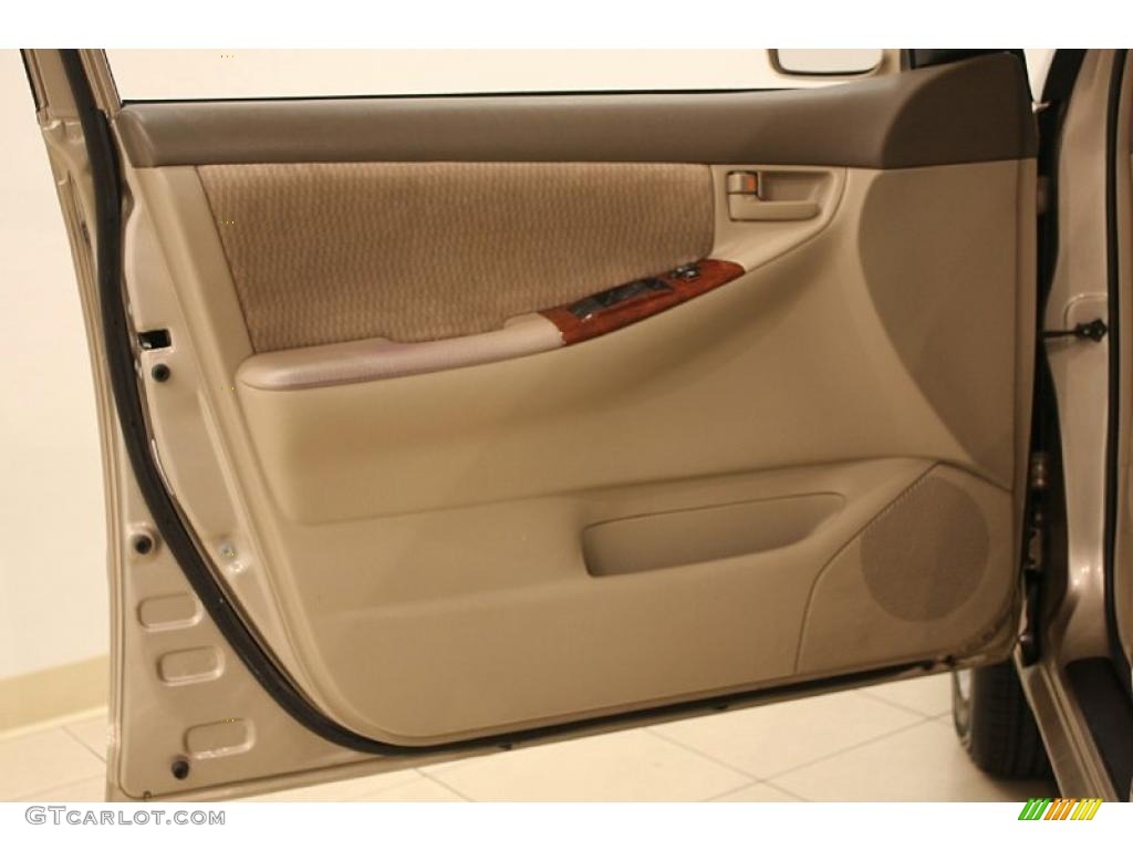 2006 Corolla LE - Desert Sand Mica / Beige photo #8