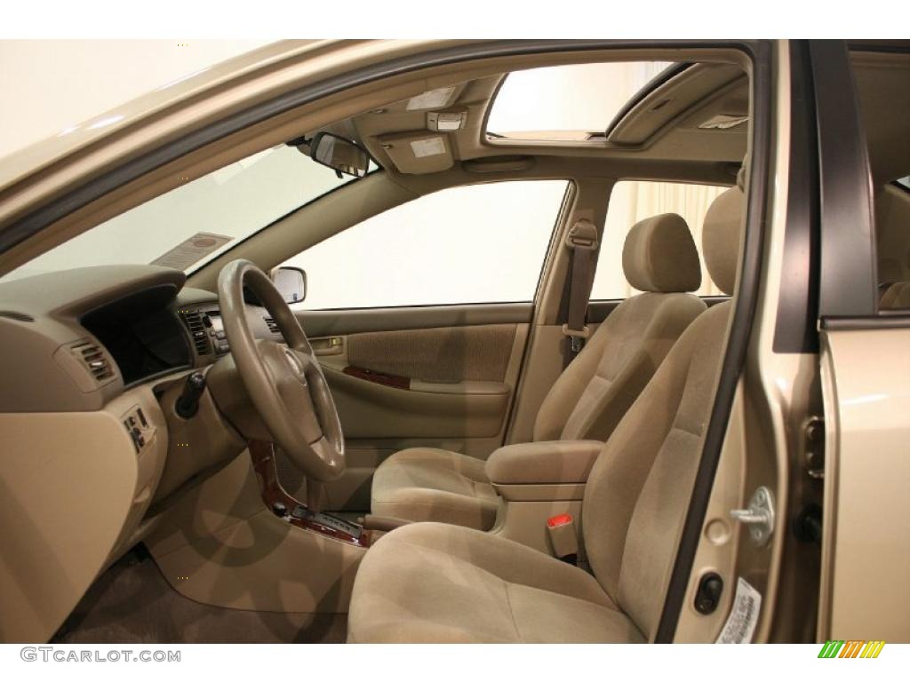 2006 Corolla LE - Desert Sand Mica / Beige photo #10