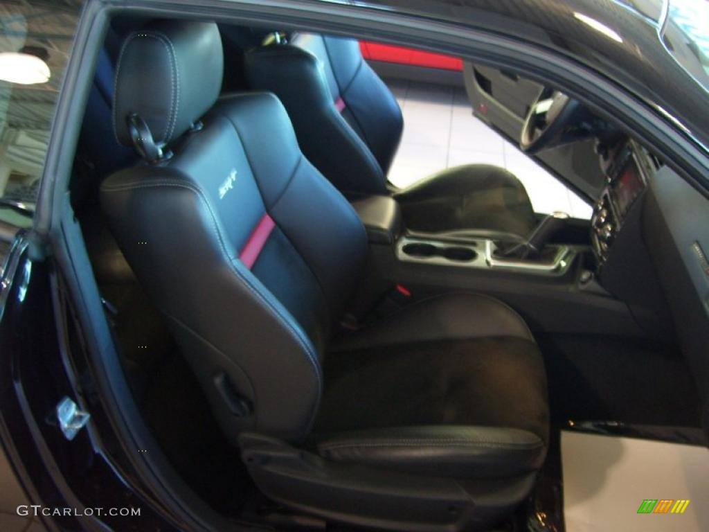 Dark Slate Gray Interior 2010 Dodge Challenger SRT8 Photo #39288103