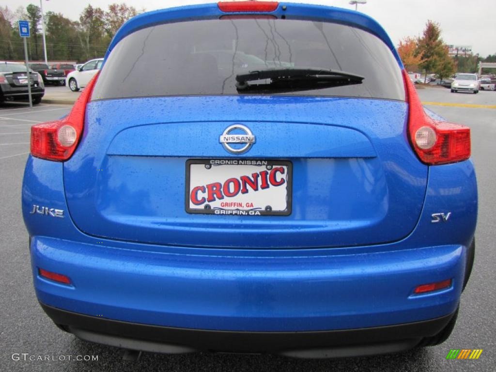 Electric Blue 2011 Nissan Juke SV Exterior Photo #39288407