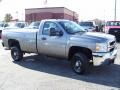 Graystone Metallic - Silverado 2500HD Regular Cab Photo No. 8