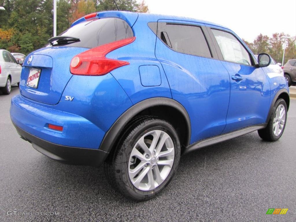 Electric Blue 2011 Nissan Juke SV Exterior Photo #39288423