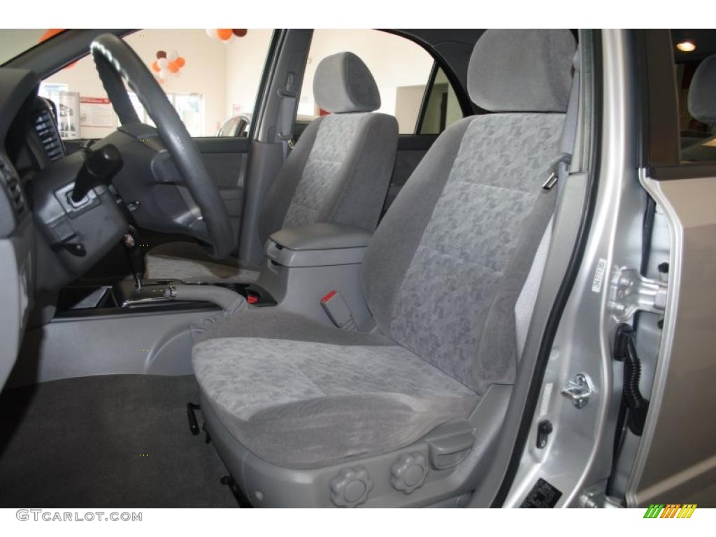 Gray Interior 2008 Kia Sorento LX Photo #39288651
