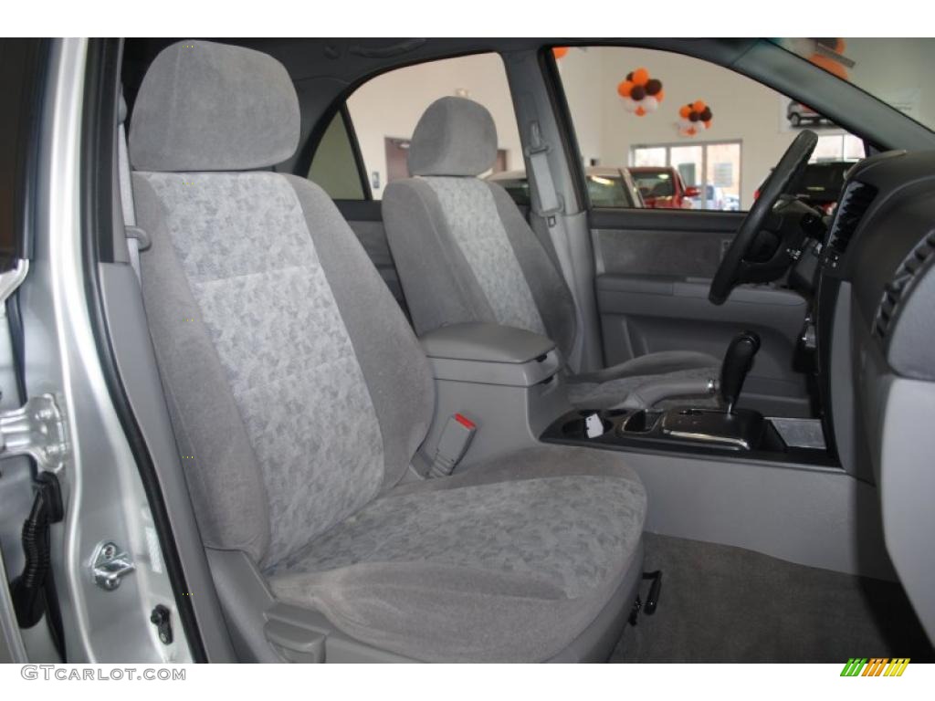 Gray Interior 2008 Kia Sorento LX Photo #39288731