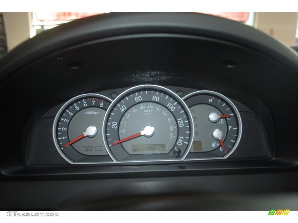 2008 Kia Sorento LX Gauges Photo #39288892