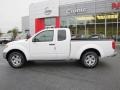 2011 Avalanche White Nissan Frontier SV V6 King Cab  photo #2