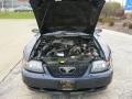 2003 True Blue Metallic Ford Mustang V6 Coupe  photo #6