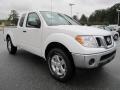 2011 Avalanche White Nissan Frontier SV V6 King Cab  photo #7