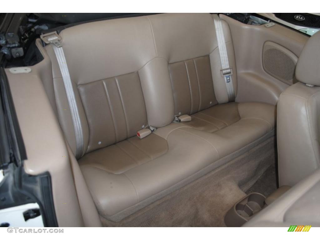 Taupe Interior 2003 Chrysler Sebring GTC Convertible Photo #39289399