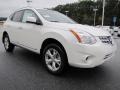 2011 Pearl White Nissan Rogue SV  photo #6