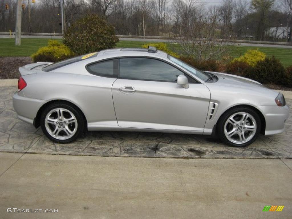Sterling Silver Metallic 2006 Hyundai Tiburon GS Exterior Photo #39289683