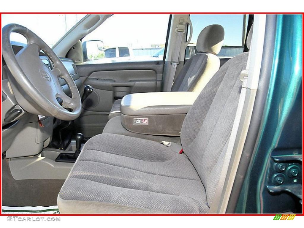 Taupe Interior 2003 Dodge Ram 2500 SLT Quad Cab 4x4 Photo #39289866