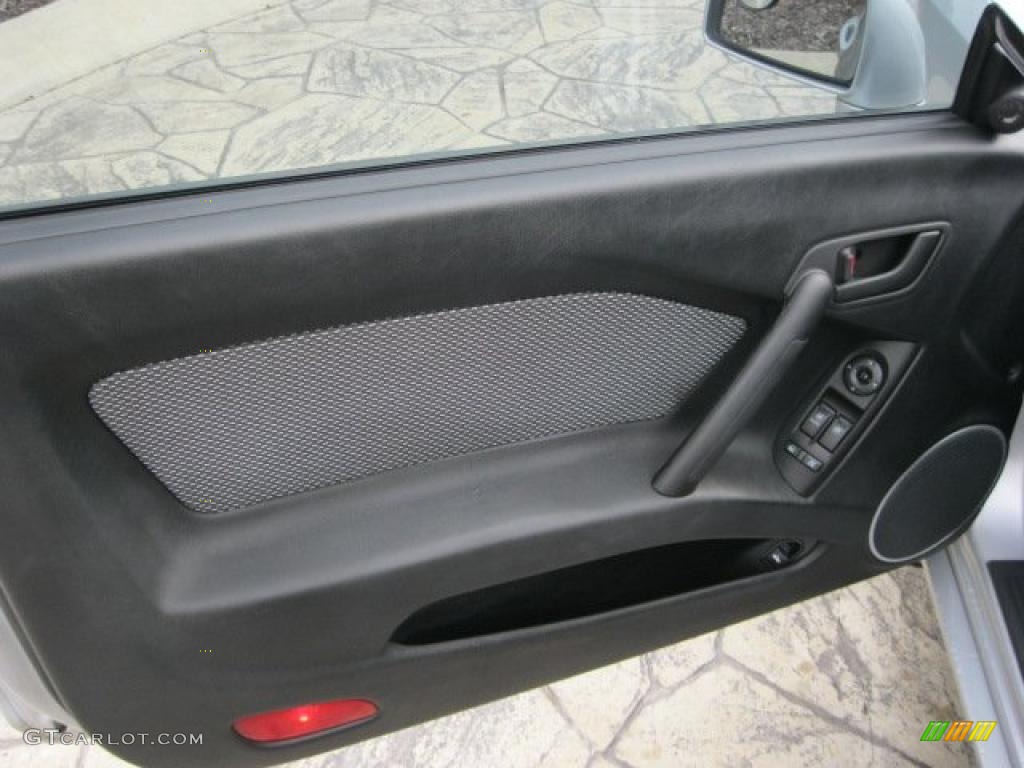 2006 Hyundai Tiburon GS Black Door Panel Photo #39289915