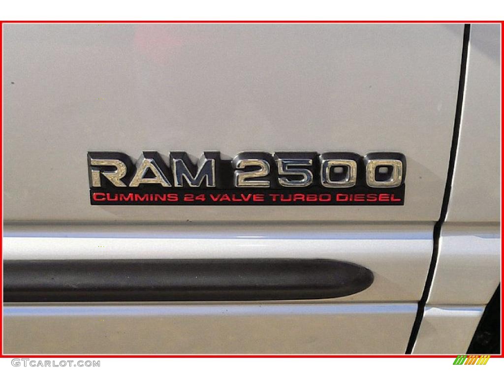 2002 Dodge Ram 2500 SLT Quad Cab 4x4 Marks and Logos Photo #39290327