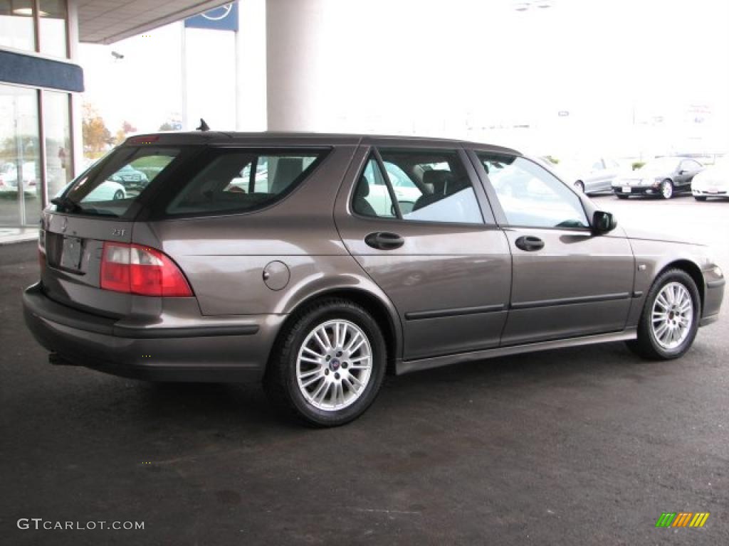 Steel Gray Metallic 2005 Saab 9-5 Arc Sport Wagon Exterior Photo #39290815